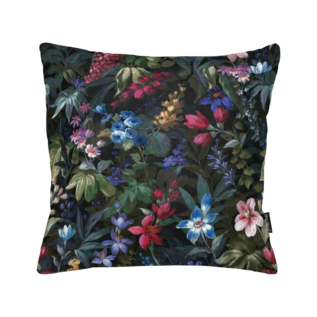 Melli Mello Bloom on Baby Sierkussen | Handgeschilderd Velvet | 45x45 cm - Afbeelding 2