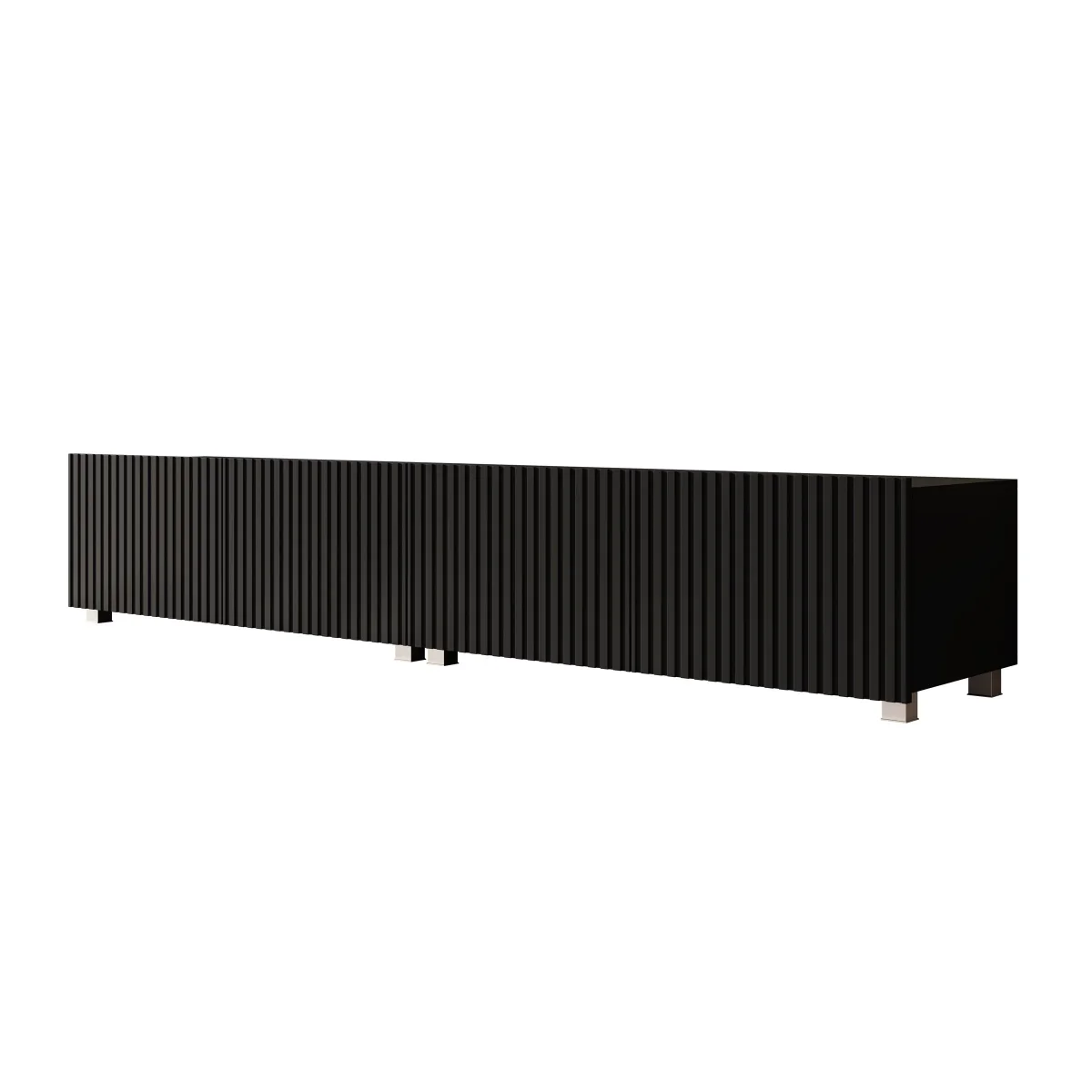Kenderes - TV-Meubel - Zwart - 200x41x38 cm - Afbeelding 8